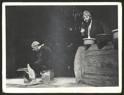 A Photograph from a Theatre Production of El-Hakawati