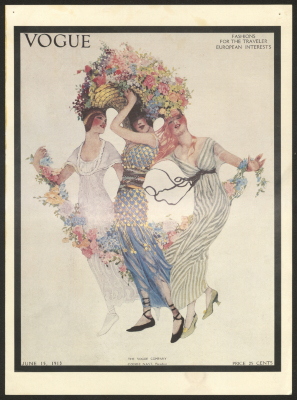 The Cover of the June 15, 1913 Issue of Vogue Magazine