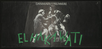 بوستر عرض مسرحية كفر شما في الدنمارك