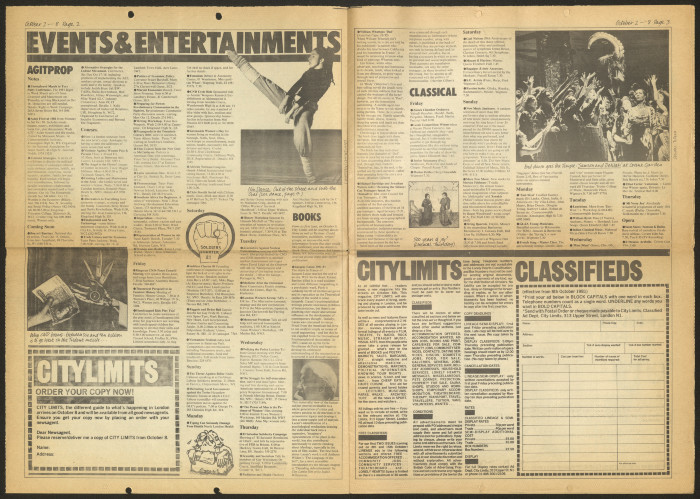 إعلان عن عرض لمسرحية محجوب محجوب في لندن