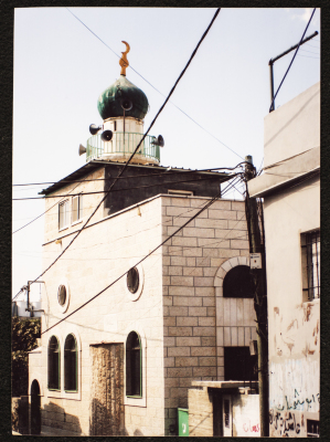 A Photograph of "An-Naṣr Mosque", Dheisheh Palestinian Refugee Camp, Bethlehem