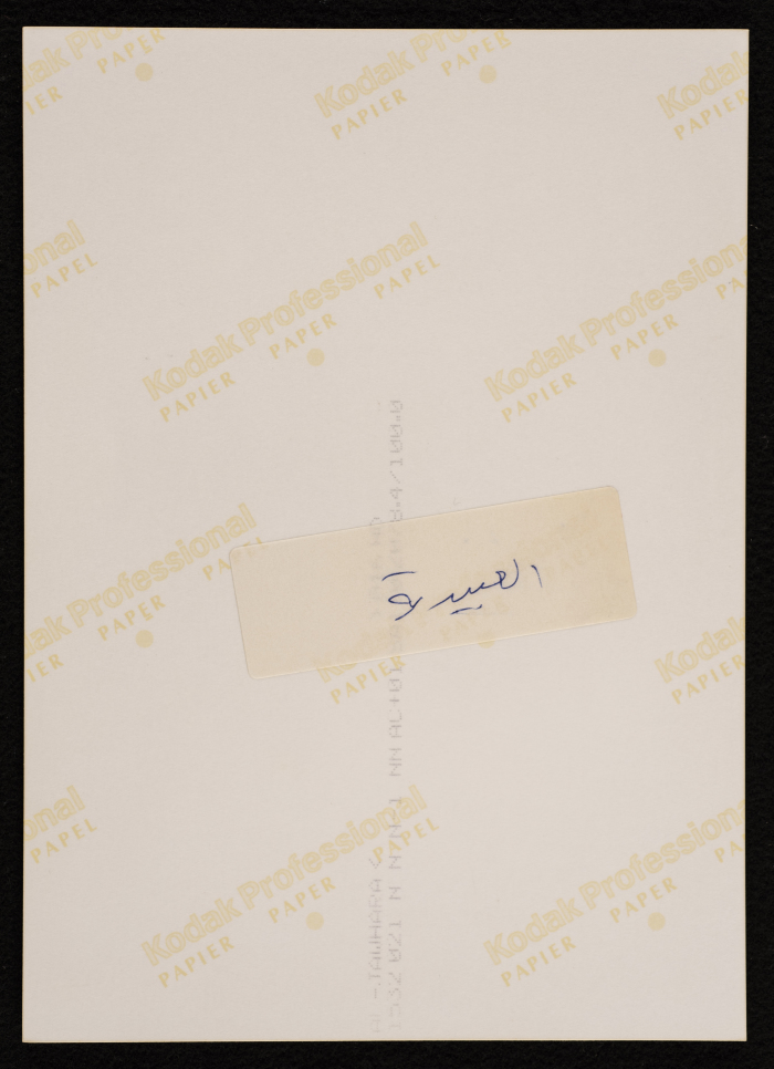 A Photograph of a Mosque, al-Ubeidiya, Bethlehem