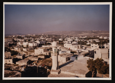 A Photograph of "a Panoramic View of Ash-Shuyukh Village", Walaʾ Studio