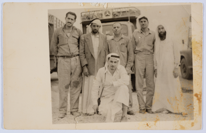 Muhammad ʿabbas Huwwary with Friends