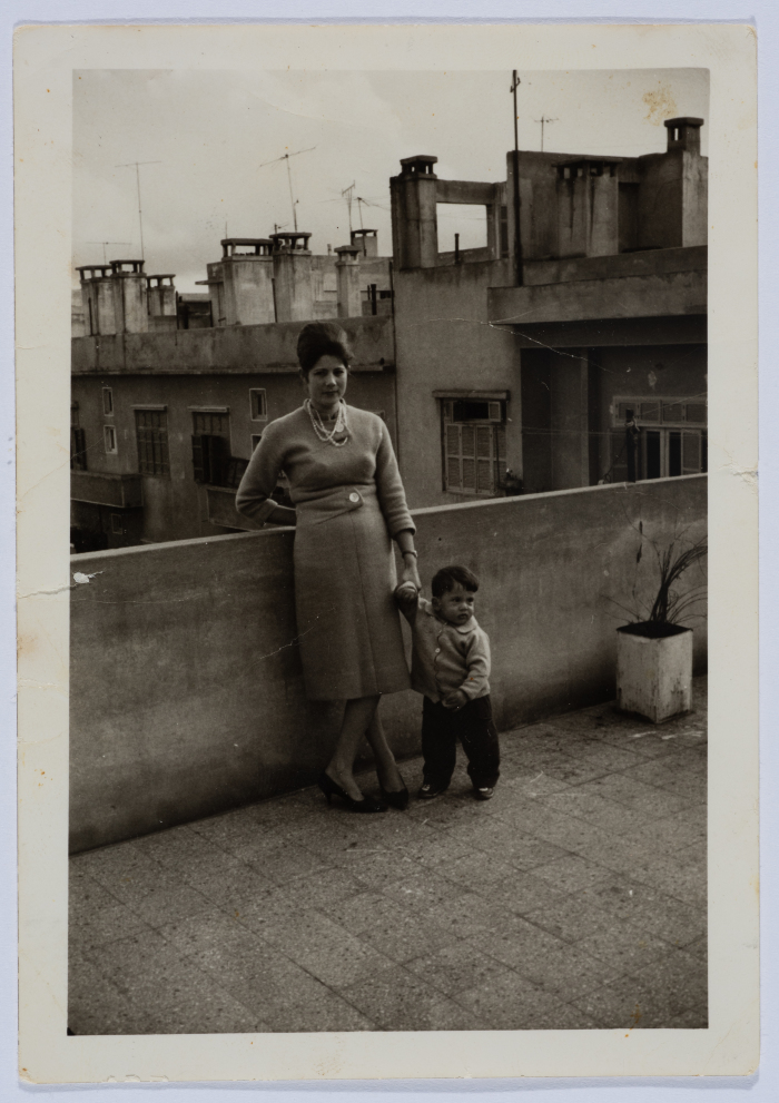 Ṣaliha ʿabbas Huwwary with Her Son Ahmad