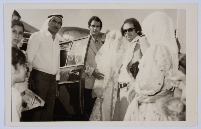 Jawad and Khitam Huwwary on Their Wedding Day