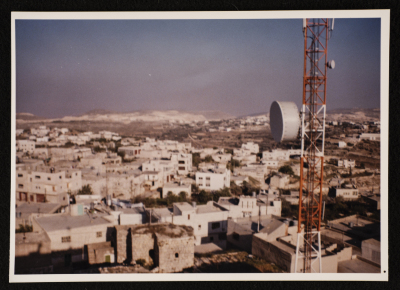A Photograph of "a Panoramic View of Ash-Shuyukh Village", Walaʾ Studio