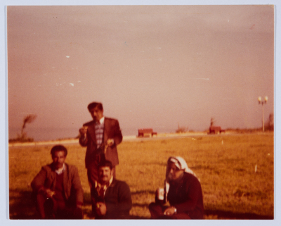 Andrawous Hanna on a Trip to Gaza with Friends in the 1970s - Post-Naksa