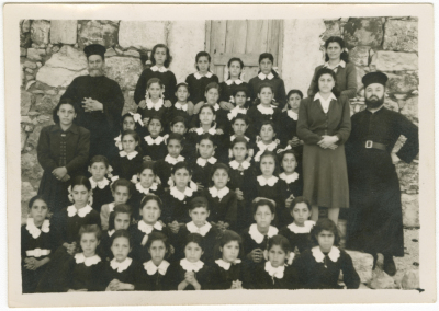 A Group of Students and Teachers from Safut School in Amman
