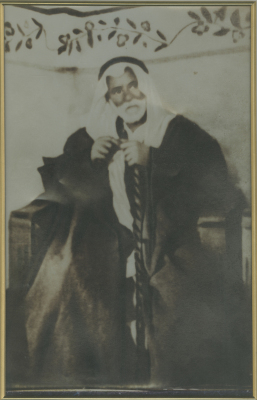 Abdullah Abu Khoureyeh; Mukhtar of al-Taybeh during the 1920s