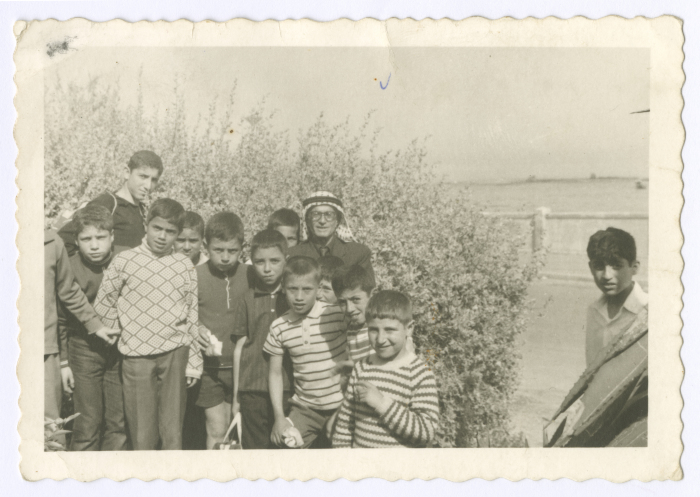 Teachers and students on a trip to Jaffa