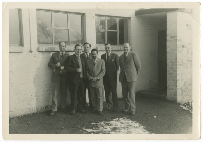 A Photograph of Kanʿan Khury at a Training in the UK, January 1963 