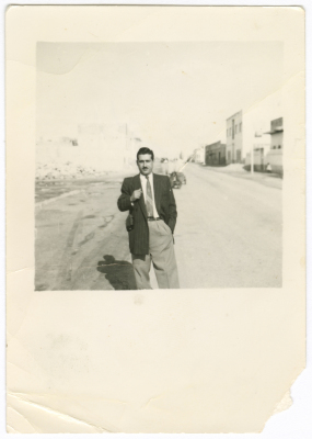 A Photograph of Kanʿan Khury in Bahrain, 1955