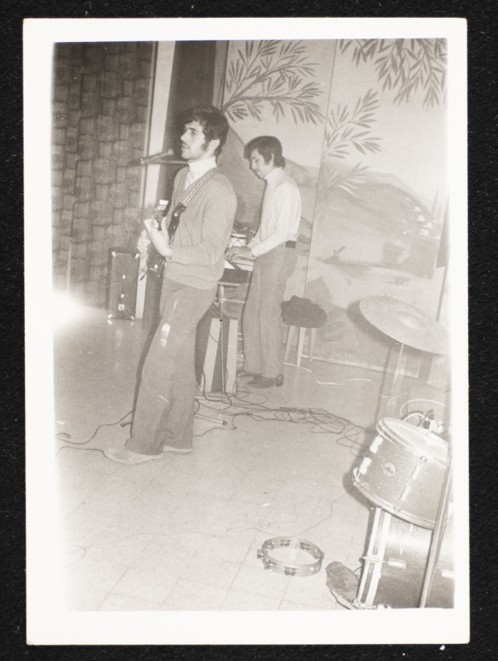 A Photograph of a Show of Al-Bara'em  (The Blooms) at Saint Georges School, Jerusalem, 1968-1969.
