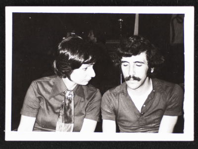 A Photograph of Hanan and Emile Ashrawi