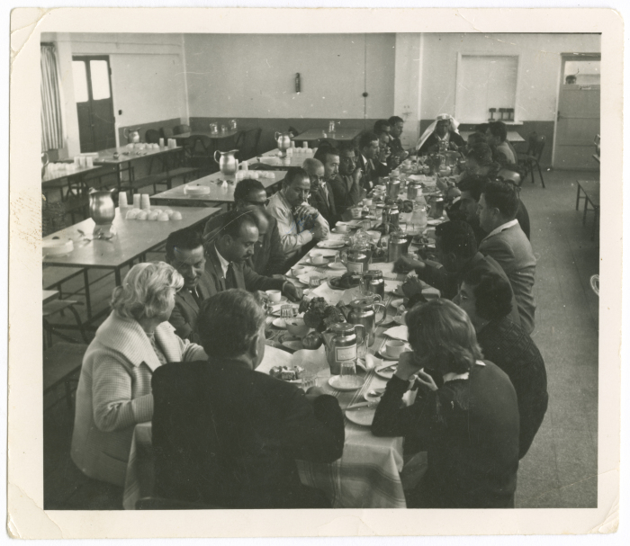 A Photograph of Men and Women in Qatar