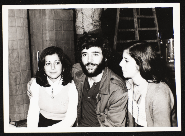 A Photograph of Samira, Alexandra, and SamirAshrawy 