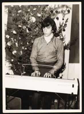 A Photograph of Emile Ashrawi on New Year