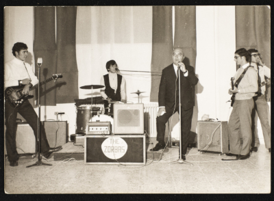 A Photograph of the Zorbas Band 