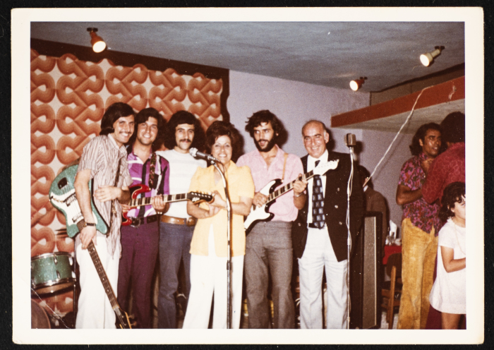 A Photograph of Al-Bara'em (The Blooms) at Naom Restaurant, Ramallah 