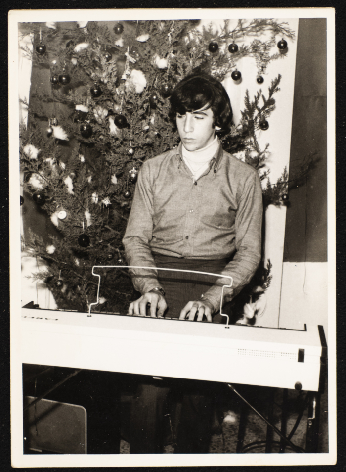 A Photograph of Emile Ashrawi on New Year's Eve