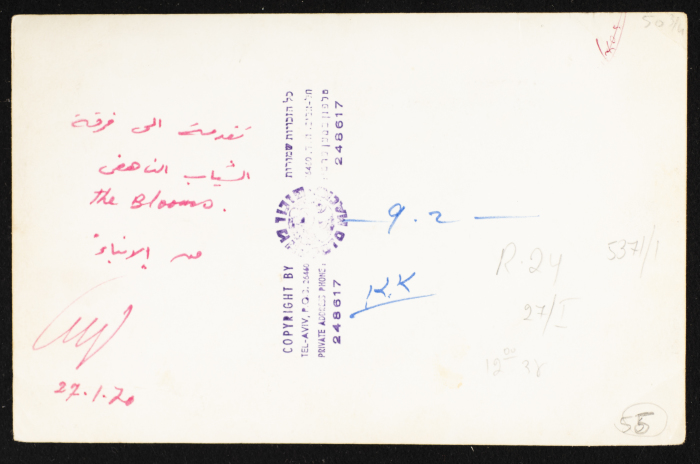 A photograph of Al-Bara'em (The Blooms), 1970