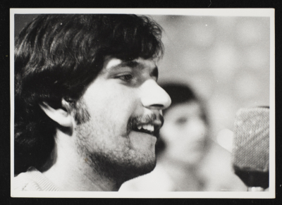A Photograph of George Qirmiz at One of Al-Bara