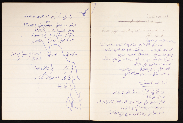 مجموعة من أغاني فرقة السنابل، قصاصات ورقية من مجموعة إميل عشراوي 