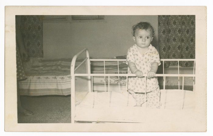 A Photograph of a Child from al-Khatib Family 