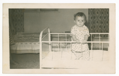 A Photograph of a Child from al-Khatib Family 