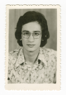 A Photograph of a Man from al-Khatib Family 
