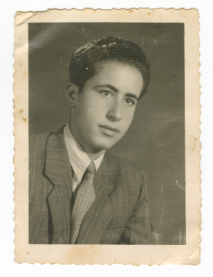 A Photograph of a Man from al-Khatib Family 

