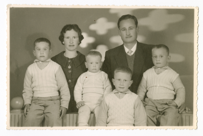 A Photograph of Sumayya and Ahmad al-Khatib's Family 