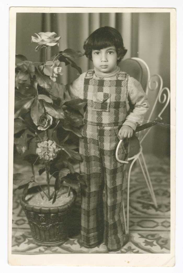 A Photograph of a Little Girl from al-Khatib Family 
