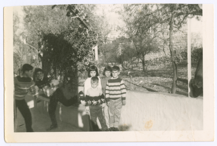 A Photograph of Children from ʿLayan Family 