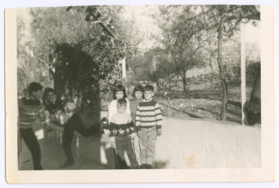 A Photograph of Children from ʿLayan Family 