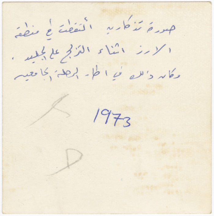 A Photograph of Hasan abu Khdair Skiing at the Cedars Of God Bsharri During His Studies at Beirut Arab University
