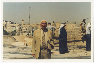 A Photograph of Ishaq abu Khdair 