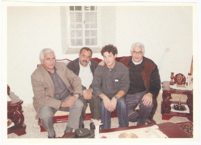 A Photograph of Hasan abu Khdair and His Relatives 