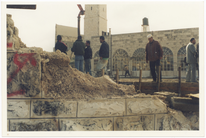 Demolition a Section of Shu'afat Mosque for Expansion 