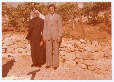A Photograph of Muhammad Hasan ʿLayan and Samih Hasan ʿLayan