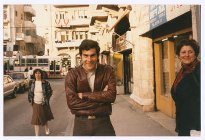 A Photograph of Maher ʿLayan in Italy