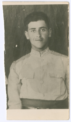 A soldier in the Trans-Jordan Frontier Force, 1930–1940
