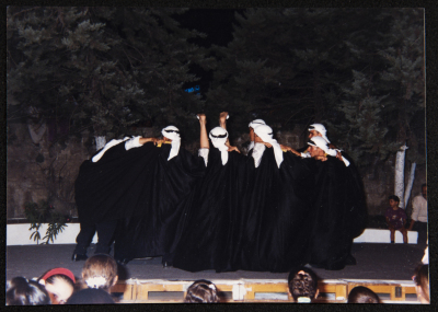 A Photograph of a Performance by al-Hannouneh
