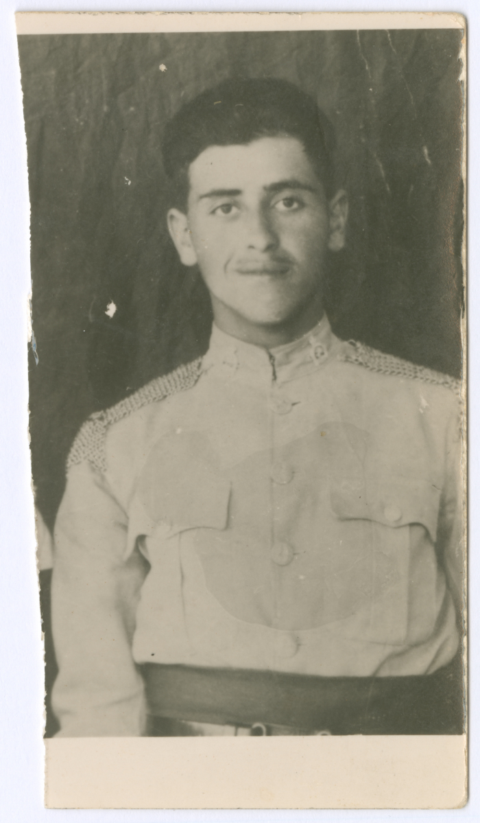 A soldier in the Trans-Jordan Frontier Force, 1930–1940
