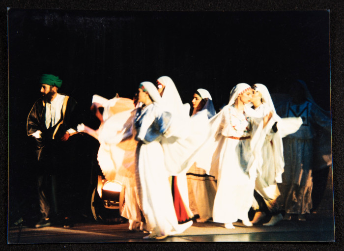 A Photograph of a Performance by al-Hannouneh
