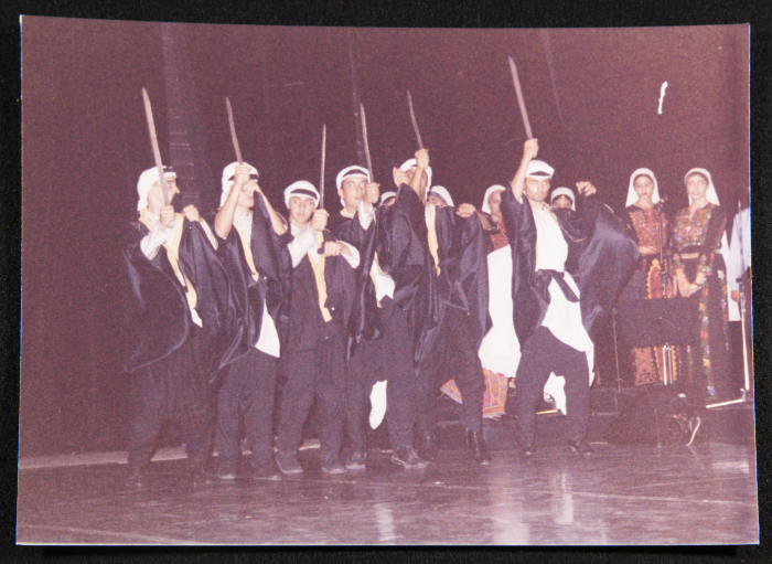 A Photograph of a Performance by al-Hannouneh
