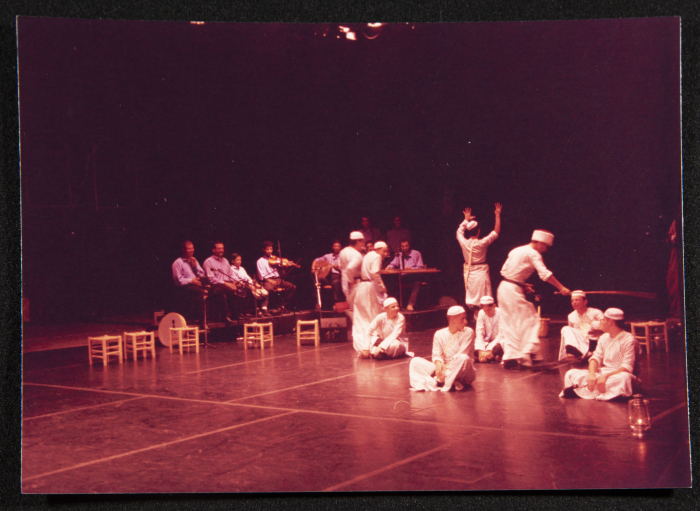 A Photograph of a Performance by al-Hannouneh
