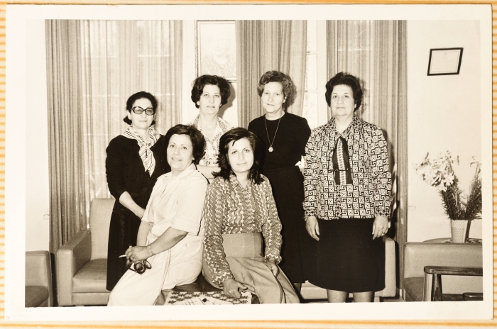 Members of the Nahda Women's Association, Ramallah, 1970-1979