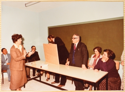 Foundation Stone Laying Ceremony for the Center for People with Disabilities, Ramallah, 1970-1979